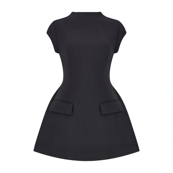 NWT - Odd Muse - The Ultimate Muse Cap Sleeve Mini Dress - Picture 3 of 6